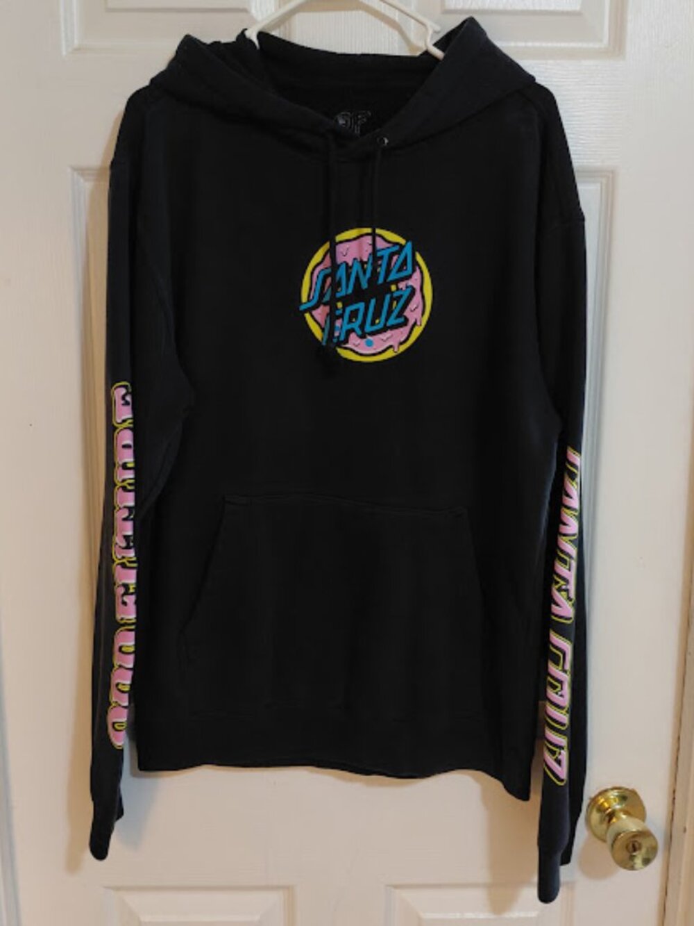 Santa Cruz X Odd Future Doughnut Collab Hoodie Sz M Pullover Skate Streetwear